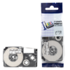 SBT tape for Casio XR12X 12mm x 8m Black on Clear, standard label - Image 3