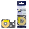 SBT tape for Casio XR12YW 12mm x 8m Black on Yellow, standard label - Image 3