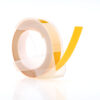 SBT tape for Dymo 898170 9mm x 3m White on Yellow, embossing