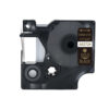 SBT tape for Dymo 53724 24mm x 7m Gold on Black, standard label - Image 2