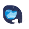 SBT tape for Dymo 91225 12mm x 4m Black on Blue, plastic