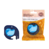 SBT tape for Dymo 91225 12mm x 4m Black on Blue, plastic - Image 3