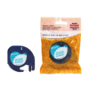 SBT tape for Dymo 91228B 12mm x 4m Black on Blue, metallic - Image 3