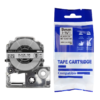 SBT tape for Epson LK3SBE 9mm x 8m Black on MattSilver, standard label - Image 3