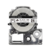 SBT tape for Epson LK6WB2 24mm x 1.5m Black on White, magnetic