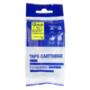 SBT tape for Epson LK4YBF 12mm x 5m Black on Fluorescent Yellow, Fluorescent - Image 2
