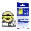 SBT tape for Epson LK4YBF 12mm x 5m Black on Fluorescent Yellow, Fluorescent - Image 3