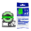 SBT tape for Epson LK5GBF 18mm x 5m Black on Fluorescent Green, Fluorescent - Image 3