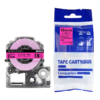 SBT tape for Epson LK5PBF 18mm x 5m Black on Fluorescent Pink, Fluorescent - Image 3