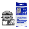 SBT tape for Epson LK3SBM 9mm x 8m Black on Silver, standard label - Image 3