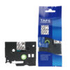 SBT tape for Brother HGe131 12mm x 8m Black on Clear, high grade