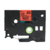 SBT tape for Brother HGe421 9mm x 8m Black on Red, high grade - Image 2