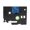 SBT tape for Brother HGe551 24mm x 8m Black on Blue, high grade - Image 2