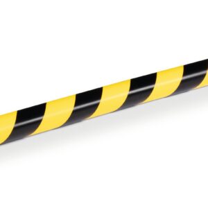 Äärekaitse E8R Durable 1m, ümar, kollane/must