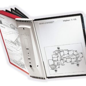Sirvimissüsteem seinale DURABLE Sherpa A4 10 taskuga