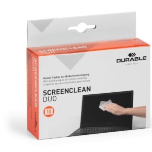 Puhastuslapid ekraanile Durable Screenclean Duo