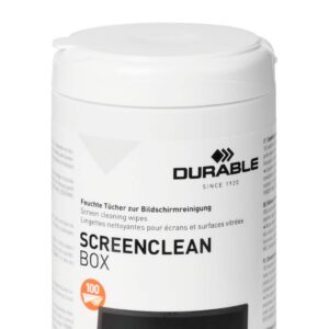 Puhastuslapid ekraanile Durable Screenclean 100tk purgis