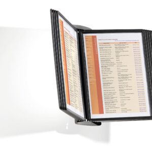 Sirvimissüsteem seinale DURABLE Sherpa Style Wall A4 10 taskuga