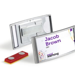 Nimesilt magnetiga 30x65mm DURABLE Classic 10tk